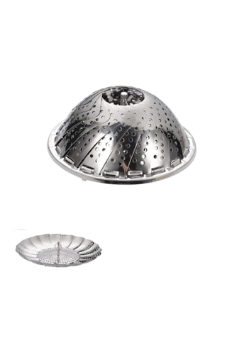 Paslanmaz Çelik Teleskopik Süzgeç Buharlı Pişirici Rafı