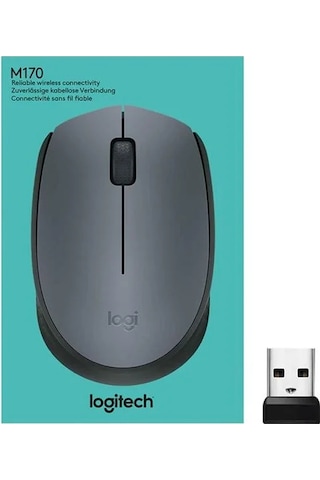 Logitech M170 2,4 Ghz 1000dpı 3 Tuş Optik Kablosuz Mouse - 165660