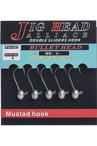 Pandora Alliace Mh 5 Adet Jig Head 3 Gr - 4 No 4
