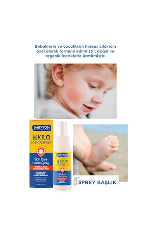 Babyton Hero Nemlendirici Losyon Sprey 50 Ml