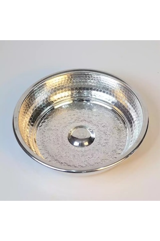 Banyo Duş Hamam Tası Büyük Boy Altın - Beyaz - Siyah