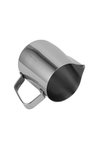 Geeroyoo Japon Stili 304 Çelik Süt Köpük Kavanozu - Kaliteli Latte Sanatı Ve El Yapımı Köpük İçin 350ml Gümüş Diğer