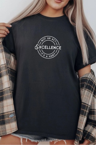 Freedom Store Unisex Oversize 24/1 Penye Dtf Baskılı Tişört - Dtf299 Siyah