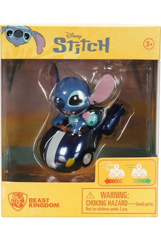 Yume Toys Disney Stitch Zoom Hero Serisi Çek Bırak Figürlü Spaceship 15750