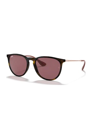 Ray-Ban Rb 4171 639175 54 Erika Unisex Kahverengi Oval Güneş Gözlüğü