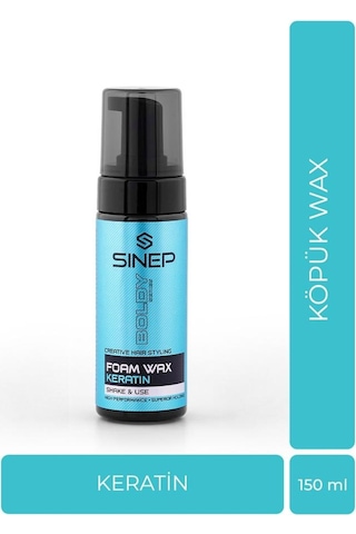 Sinep Boldy Series Keratin İçerikli Foam Köpük Wax 150 Ml