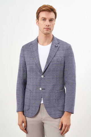 Morven Erkek Bordo Örme Slim Fit Torba Cep Mono Yaka Spor Ceket 24ms002011750 Bordo