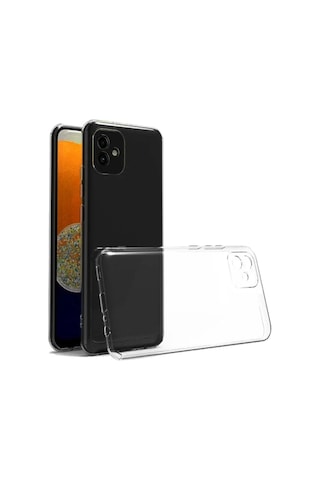 Durukar Samsung Galaxy Uyumlu A05 Kılıf Lüx Şeffaf Silikon