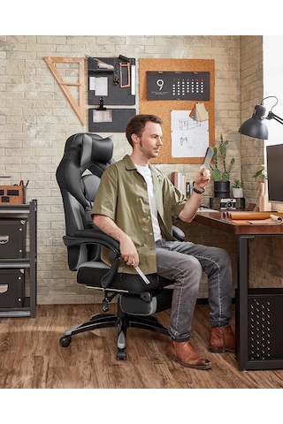 Yönetici Ofis Koltuğu, Ergonomik, Siyah, Gri Obg77bg Diğer