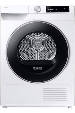 Samsung DV90DG6845LEAH 9 Kg Beyaz Çamaşır Kurutma Makinesi
