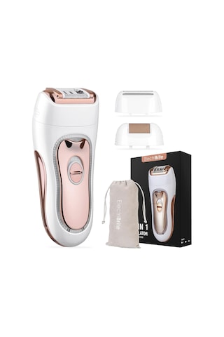 Electribrite Hb-905b 3 İn 1 Şarjlı Kadın Epilatör Ve Tüy Alma Cihazı - Rose Gold Epilasyon Makinesi