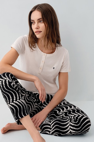 Pierre Cardin Kadın Krem Pijama Takım Pc9165-s-v2 Krem