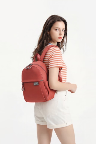 Smart Bags Kiremit Günlük Mini Boy Hafif Kadın Sırt Çantası