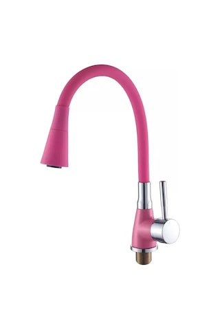 Potato Esnek Çıkışlı Pembe Mutfak Bataryası 248099051 Pembe