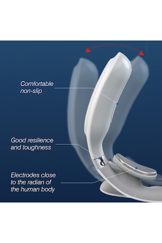 Akıllı Boyun Masaj 4 Başlıklı Usb Isıtmalı Titreşimli Masaj Cihazı Beyaz