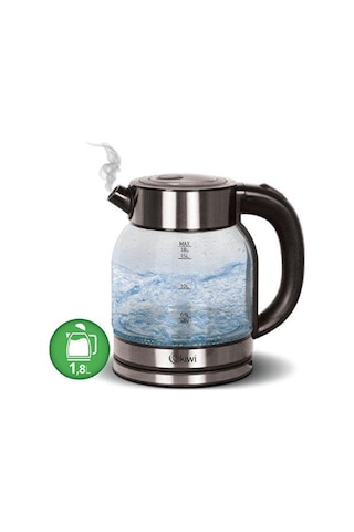 Kiwi KK-3333 1.8LT Cam Kettle Su Isıtıcı Kiwi KK-3333 1.8LT Cam Kettle Su Isıtıcı
