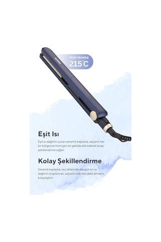 Kumtel HHS-01 Seramik Saç Düzleştirici