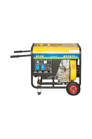 Aksa Aap 8000 De Monofaze Marşlı 8 Kva Dizel Jeneratör