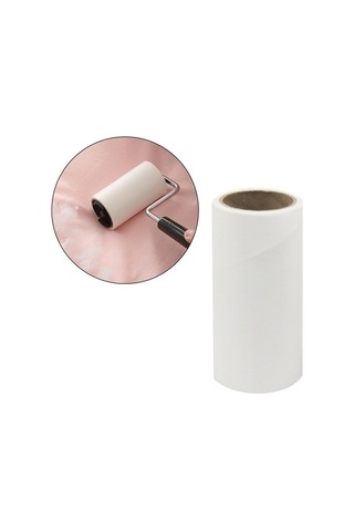 Pazly Yüzeyli Yapışkan Temizleme Suntek Saç Rulosu Büyük Beyaz Adet 3 İq Beyaz