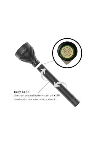 X21r 5000 Mah Pil Siyah - Beyaz