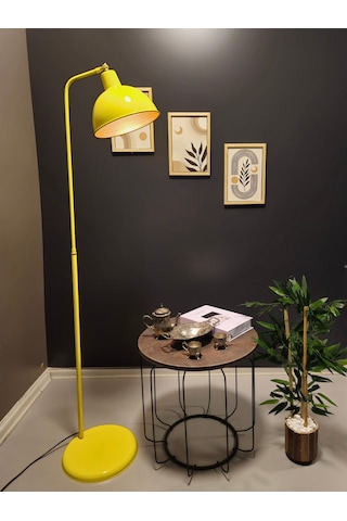 Dolce Taksi Sarısı Lambader Hareketli Başlık Modern Dekoratif... Sarı