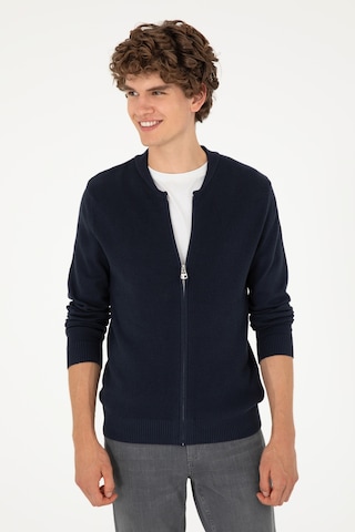 U.s. Polo Assn. Erkek Lacivert Hırka Triko 50293528-vr033 Lacivert