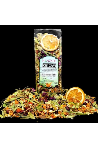 Hanzade Bitkisel Kış Çayı 200 Gr Zengin İçerikli