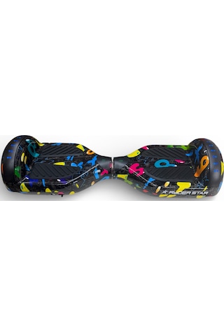 Elektrikli Kaykay Hoverboard Bluetooth Hoparlörlü RS-S5 Colors Numbers Grafitİ