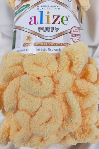 Puffy Limon El Örgü İpi 100gr. 9mt. 5'li Paket - Renk: 509