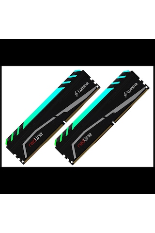 Mushkın Redline Lumina, Mla4c320gjjm8gx2, 2x8gb Kit, 3200mhz, Ddr4, Cl16, Rgb, Desktop Gaming Ram S