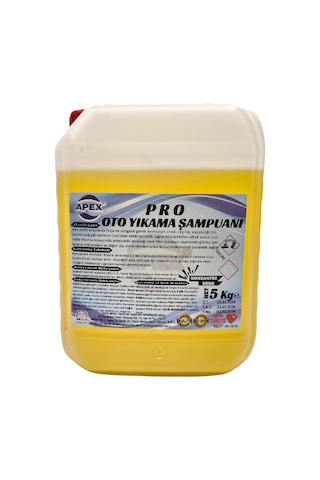 Araç Köpük Şampuanı 5 Kg, Oto Yıkama Şampuanı ,1/60 Konsantre