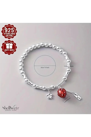 Berry Bliss 925 Ayar Gümüş Kaplama Bileklik Sevdiklerinize En Özel Hediye Çok Renkli