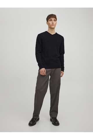 Erkek V Yaka Triko - Basic - 12137194 Black