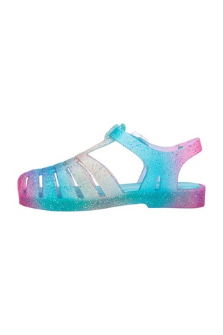 Mini Melissa Kız Çocuk Possession Pembe-mavi Simli Sandalet-14571 Çok Renkli