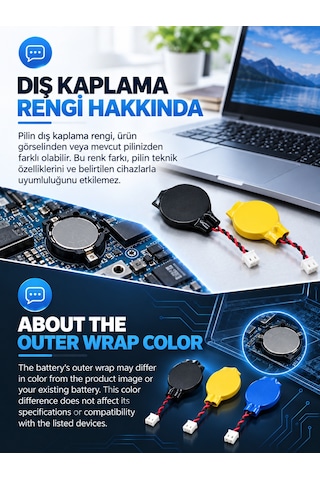 Dell Inspiron E1505 / Pp20l Orijnal Bios Pili Cmos