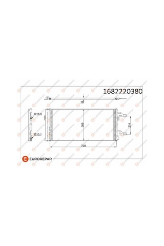 Klima Radyatörü - Fiat Ducato - Eurorepar-1682220380