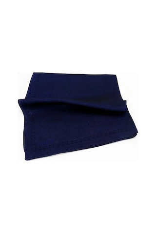 AKER Simli Monogram Şal - 1040400 Lacivert