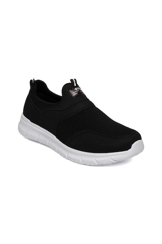 Xstep 075-25 Anorak Slip On Erkek Senaker Siyah Beyaz Siyah