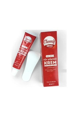 Clemy Unisex Tüy Dökücü Krem 40 ML