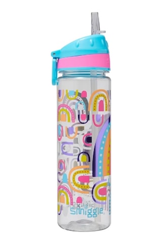 Smiggle Fly High Drink Up Bottle 650ml Blue Suluk Çok Renkli