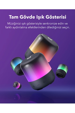 Anker Soundcore Glow Mini Bluetooth Hoparlor A3136