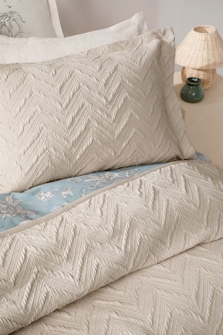Yataş Bedding Curly Çift Kişilik Yatak Örtüsü Seti - Bej