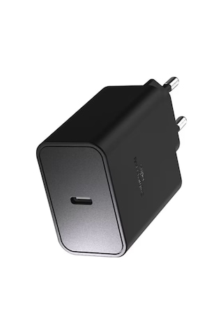 45w Ultra Hızlı Şarj Başlığı Adaptör Type-c Tüm Tablet Ve Telefonlara Uyumlu Adaptör Siyah
