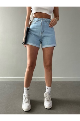 Viking'S Line Mom Denim Şort