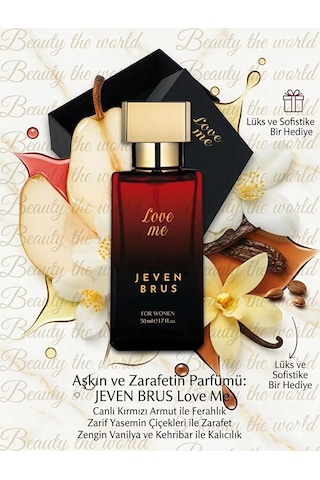 Jeven Brus Love Me Kadın Parfüm EDP 50 ML