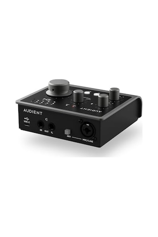 Ses Arabirimi İd4 Mkıı, Class A Konsol Mikrofon Ön Amplifikatör Yüksek Hızlı Usb-c, Monitör Karışımı Ve Monitör Panning Fonksiyonu, 2 Kulaklık Çıkışı, Mac/pc/Apple İos Uyumlu , Siyah, İd Mkıı