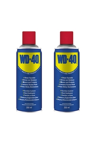WD-40 Yağlayıcı ve Pas Sökücü Sprey 2 x 200 ML