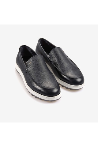 Mocassini Hakiki Deri Erkek Spor & Sneaker Ayakkabı A6303 Lacivert