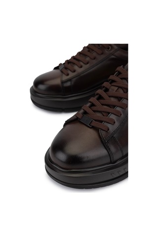 Tamer Tanca Erkek Hakiki Deri Kahverengi Sneakers & Spor Ayakkabı 298 3212-2605 Erk Ayk Sk25-26 Kahve Kahverengi