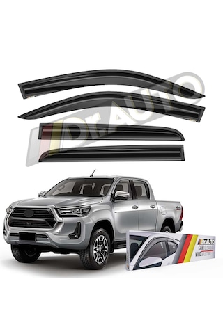Toyota Hilux 2020 Ve Sonrası Araçlar İçin Cam Rüzgarlığı 4'lü